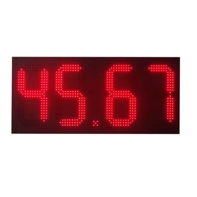 240mm Height LED Gas Price Signs Outdoor Waterproof Led Screen Digital Display Board