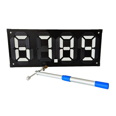 Reflective Oil Price Display Board Gas Price Signs Without Electricity