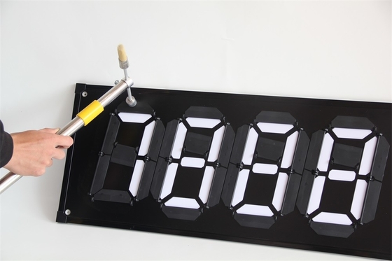 Reflective Oil Price Display Board Gas Price Signs Without Electricity