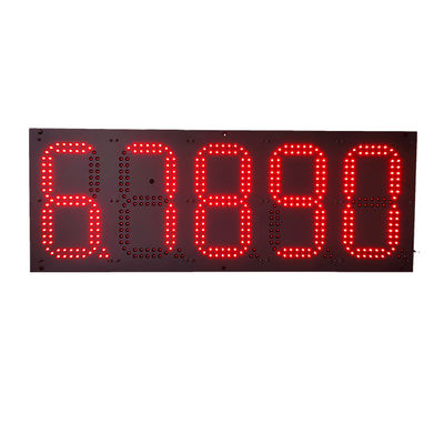 IP65 5 Digit 7 Segment LED Display Gas Station Price Sign 16 Inch