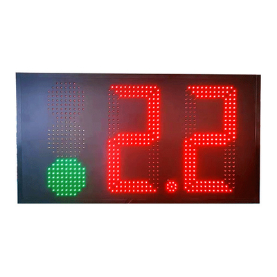 IP65 7 Inch 888 Digital Led Gas Price Board For Petrol Station