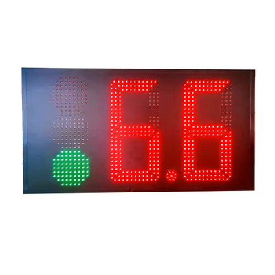 IP65 7 Inch 888 Digital Led Gas Price Board For Petrol Station